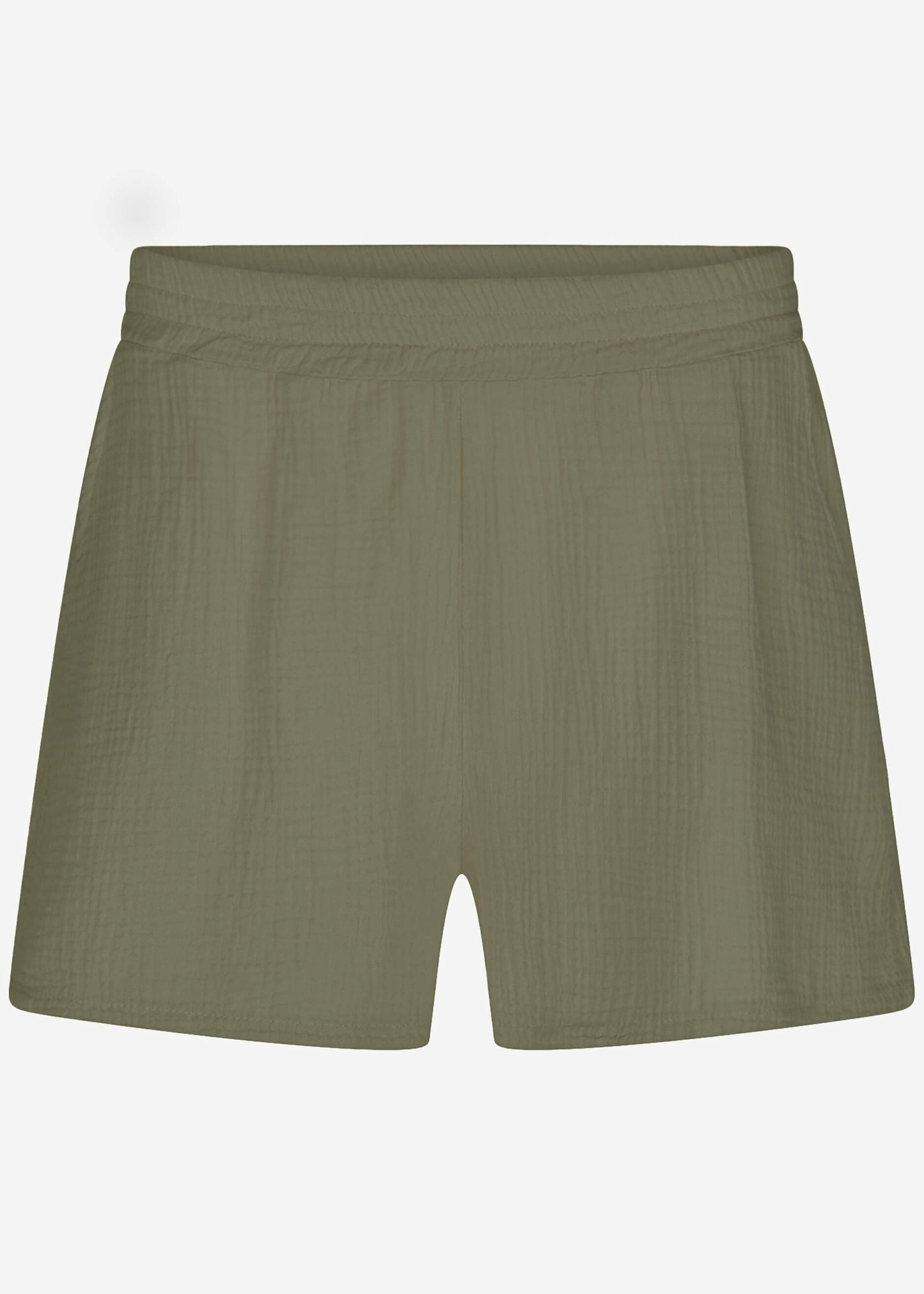 Musselin Shorts - khaki