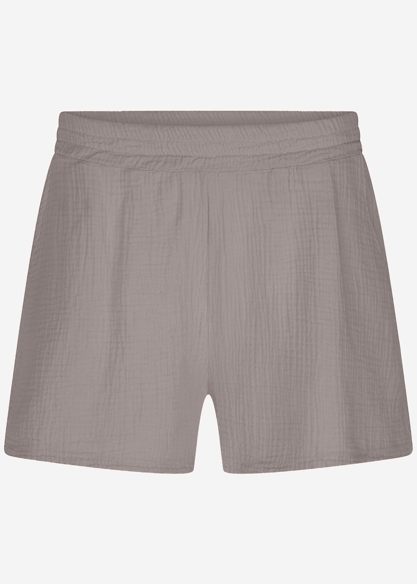 Musselin Shorts - taupe