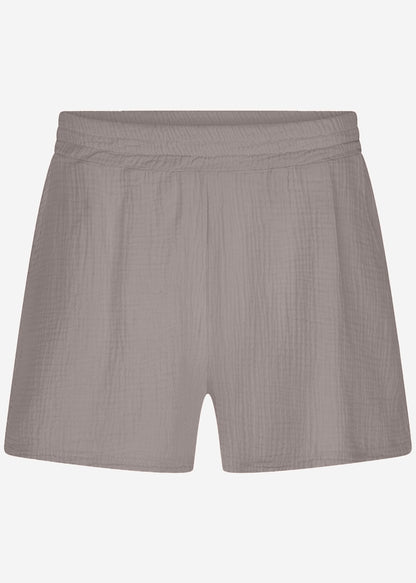 Musselin Shorts - taupe